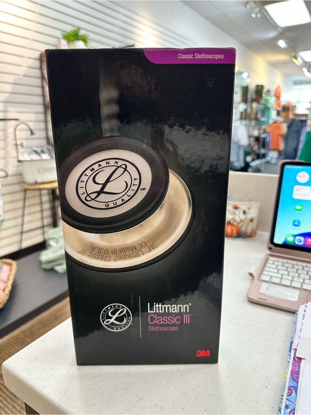 Littmann Classic III Stethoscope - Black with Silver Chestpiece